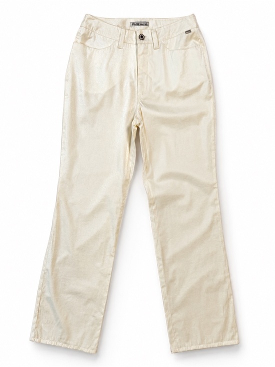 Guess Pants - Vintage 1997 GUESS Pearl Shimmer Y2K Straight Leg Pants - Sz 29